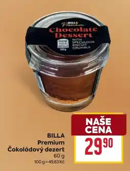 Billa Billa Premium Čokoládový dezert nabídka