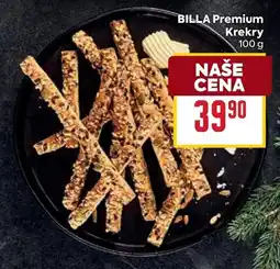 Billa Billa premium krekry nabídka