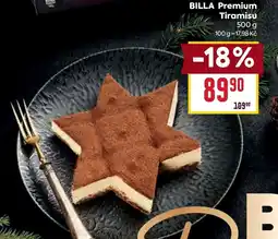 Billa Billa premium tiramisu nabídka