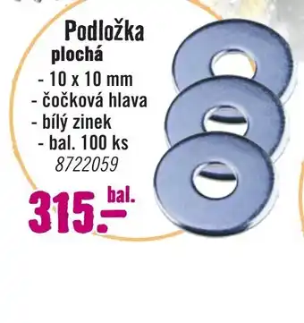 Podložka plochá