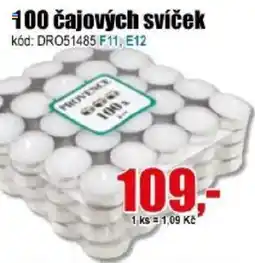 EVA Provence čajové svíčky nabídka