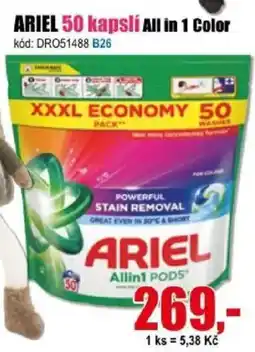 EVA Ariel 50 kapslí All in 1 Color nabídka