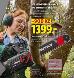 Lidl Parkside performance aku prořezávací pila nabídka