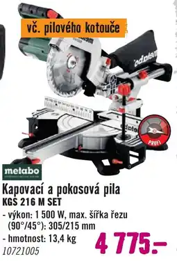 Hornbach melabo kapovací a pokosová pila nabídka
