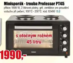 EVA Professor Minisporák - trouba PT45 nabídka
