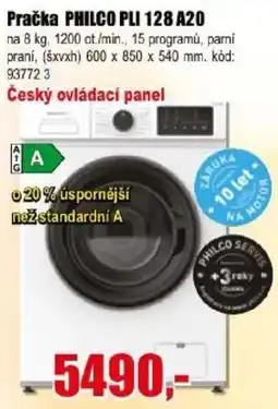 EVA Pračka philco pli 128 a20 nabídka