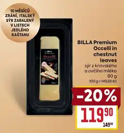 Billa Billla premium occelli in chestnut leaves nabídka