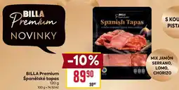 Billa BillA Premium Španělské tapas nabídka