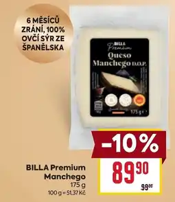 Billa Billa premium manchego nabídka