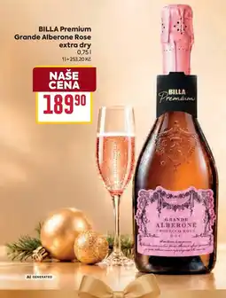 Billa Billa premium grande alberone rose nabídka