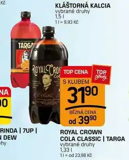 Flop ROYAL CROWN COLA CLASSIC | TARGA vybrané druhy nabídka