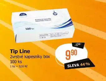Tip Line 2vrstvé kapesníky box 100 ks