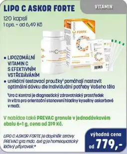 PharmaPoint Lipo C Askor Forte nabídka