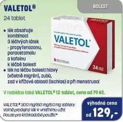 PharmaPoint Valetol nabídka