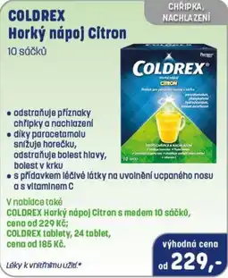 PharmaPoint Coldrex horký nápoj citron nabídka