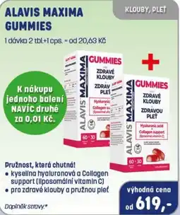 PharmaPoint Alavis Maxima Gummies nabídka