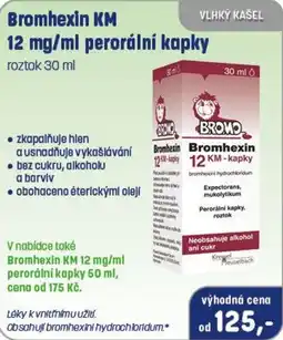 PharmaPoint Bromhexin KM perorální kapky nabídka