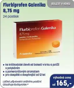 PharmaPoint Flurbiprofen Galenika nabídka