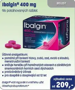 PharmaPoint Ibalgin 400 mg nabídka