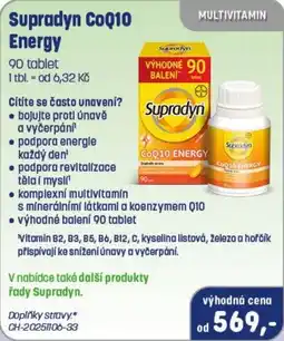 PharmaPoint Supradyn CoQ10 Energy nabídka
