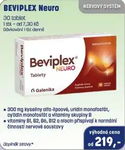 PharmaPoint Beviplex Neuro nabídka