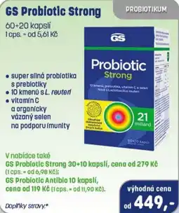 PharmaPoint GS Probiotic Strong nabídka