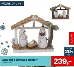 Asko Vánoční dekorace Betlém nabídka