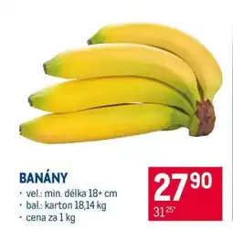Makro Banány nabídka