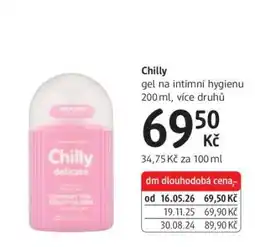 dm drogerie Chilly nabídka