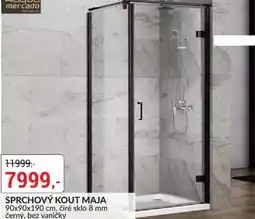 Baumax aqua mercado premium sprchový kout maja nabídka