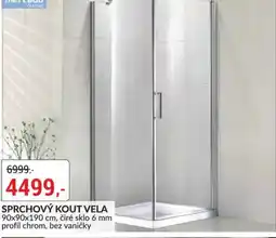 Baumax Aqua Mercado Sprchový kout Vela nabídka
