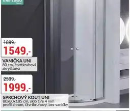 Baumax Aqua Mercado Vanička Uni nabídka