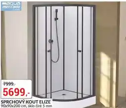 Baumax Aqua Mercado Sprchový kout elize nabídka