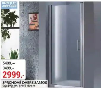 Aqua Mercado Classic sprchové dveře samos