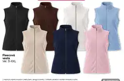 Woolworth Fleecová vesta nabídka