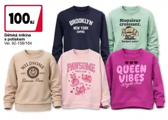 Dětská mikina s potiskem