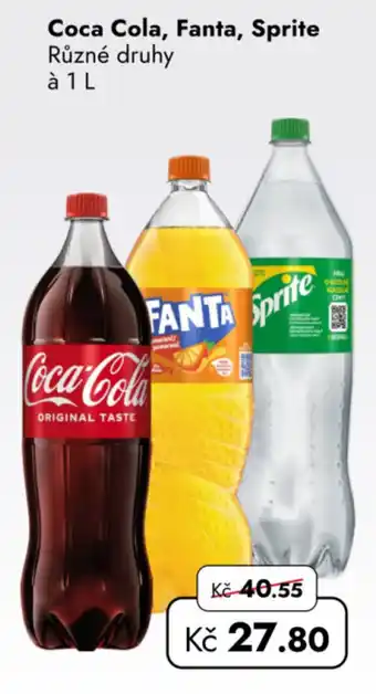 Coca Cola, Fanta, Sprite