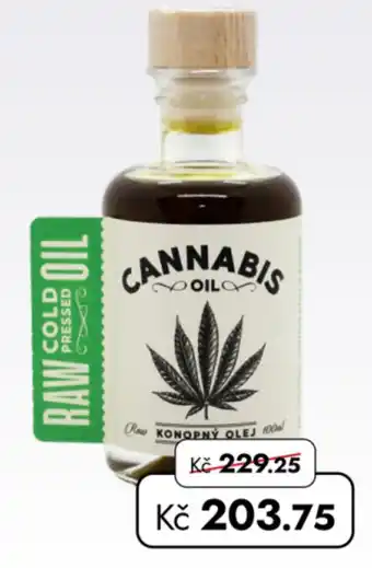 Raw konopný olej