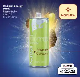 TRAVEL FREE Red Bull The Winter Edition Pistachio & Berries nabídka