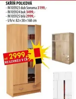 IDEA nábytek Skřín policová nabídka