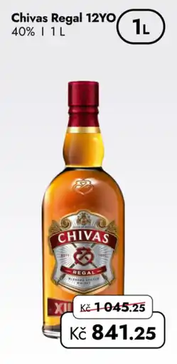 TRAVEL FREE Chivas Regal 12YO nabídka
