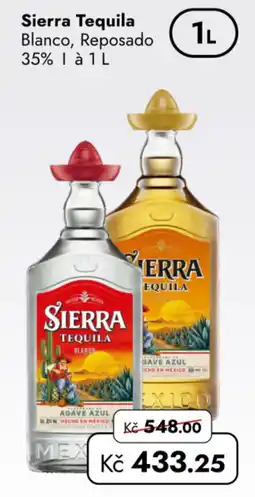 TRAVEL FREE Sierra Tequila Blanco, Reposado nabídka