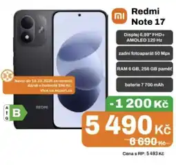 Expert Redmi Note 17 nabídka