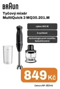 Expert Braun tyčový mixér multiquick 3 mq30.201.m nabídka