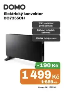 Expert Domo elektrický konvektor do7355ch nabídka