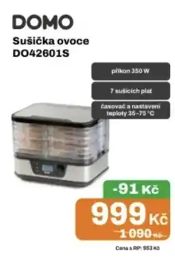 Expert Domo sušička ovoce do42601s nabídka