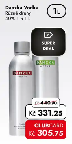 TRAVEL FREE Danzka Vodka nabídka