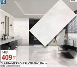Baumax Dlažba Mersion Silver nabídka