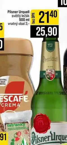 Jip Pilsner Urquell světlý ležák nabídka