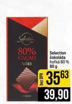Jip Selection čokoláda hořká 80% nabídka
